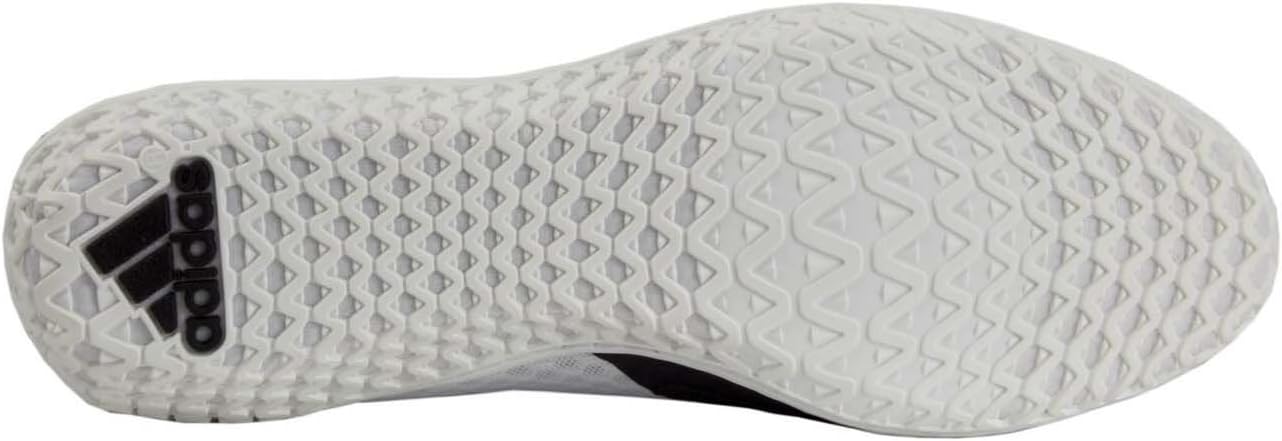 Борцовские кроссовки Adidas Mat Wizard 4, белый/черный — фото 3
