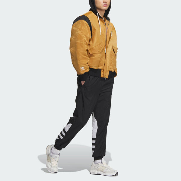 Куртка оригиналы x feifei ruan padded ma куртка азиатские размеры Adidas, коричневый — фото 4