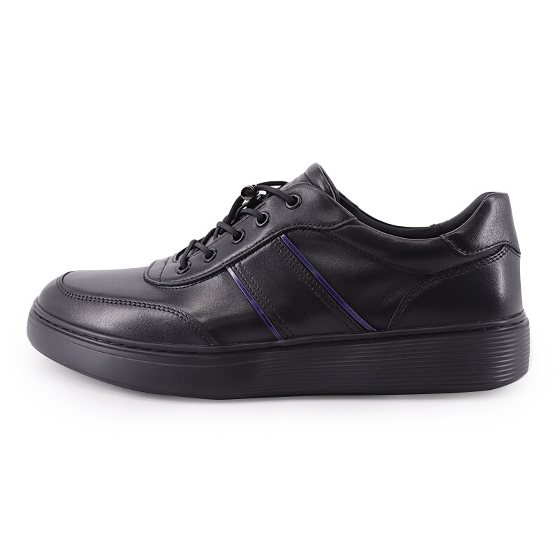 

Кроссовки TRANOI Skateboarding Shoes Men Low-top Black, черный