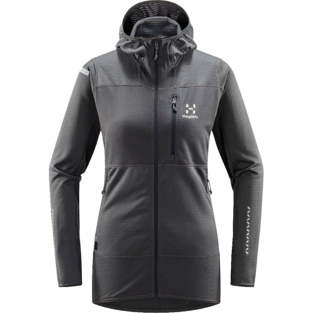

Толстовка Haglöfs L.I.M Mid Fast Full Zip, серый
