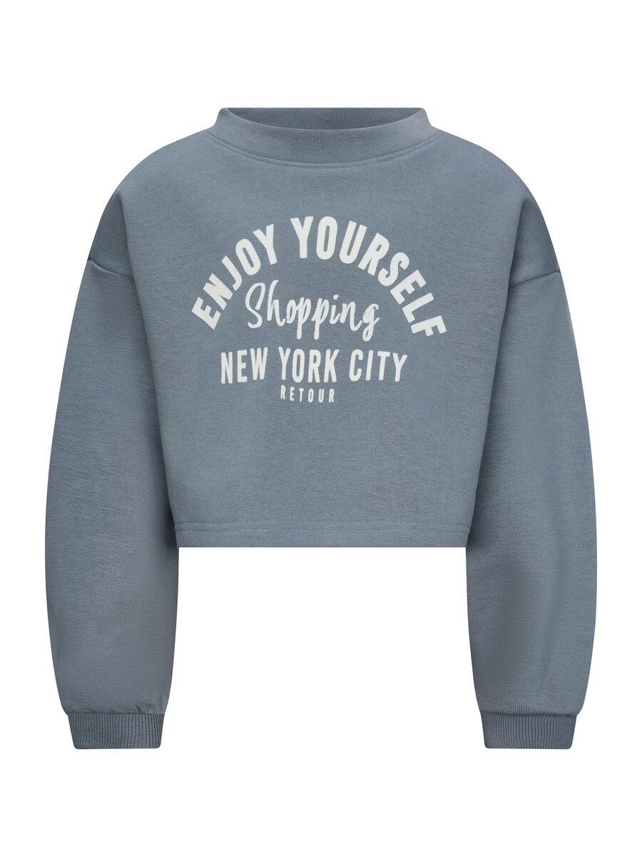 

Толстовка Retour Jeans Puck, дымчато-серый