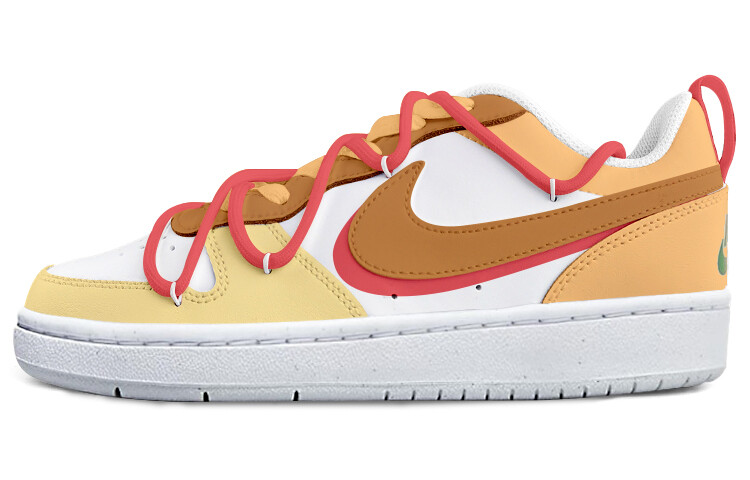 

Кроссовки для скейтбординга Court Borough Series женские, низкие, желтый Nike