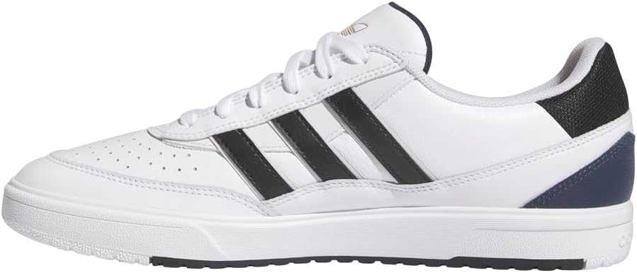 Мужские кроссовки adidas Tyshawn II на шнуровке для повседневной носки - белые — фото 3