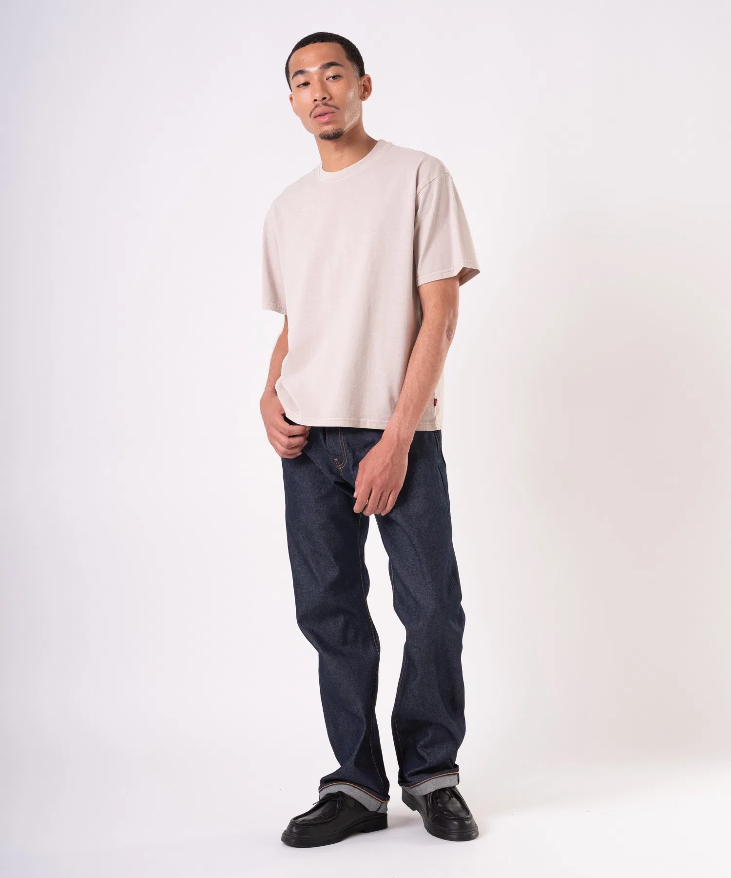 Джинсы Levi's 517™ Bootcut, темно-синие, плотная ткань. — фото 4