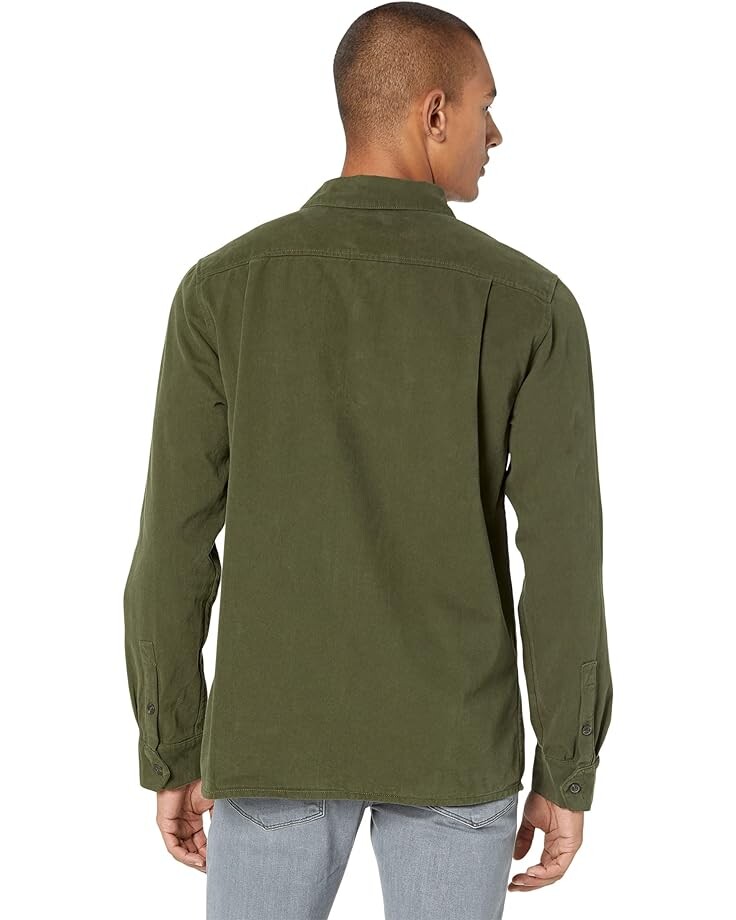 

Рубашка Rhythm Worn Path Long Sleeve Shirt, цвет Kelp
