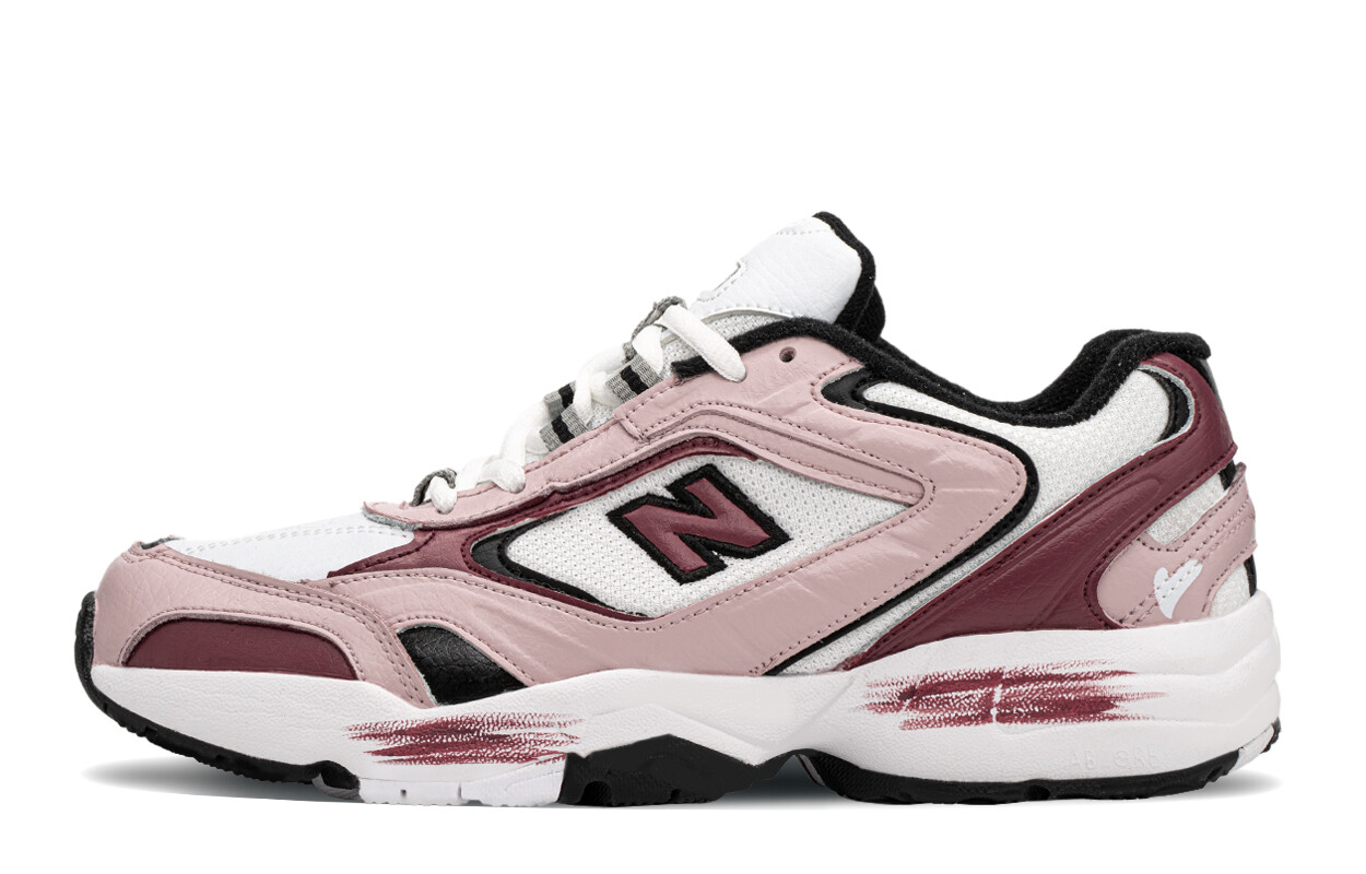 

Кроссовки женские NB 452 с низким верхом розового цвета New Balance