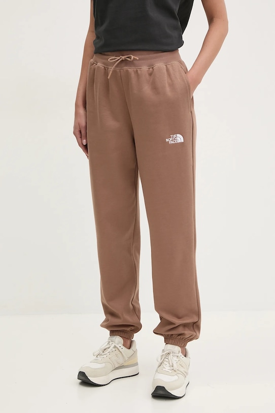 

Брюки спортивные Essential Relaxed The North Face, коричневый