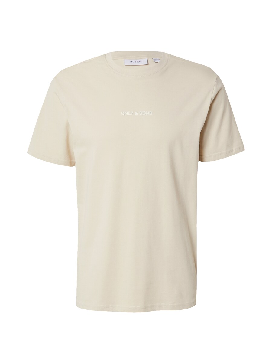 

Классическая футболка Only & Sons Shirt ONSLEVI, бежевый