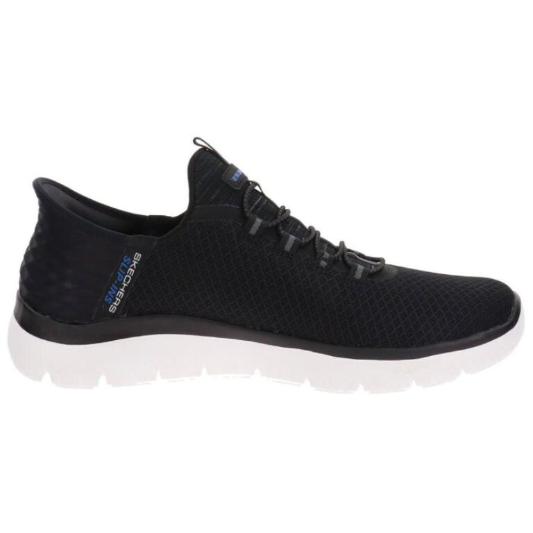 Кроссовки Skechers Sport Lifestyle Shoes Men Low-top Black/White, черный/белый — фото 2