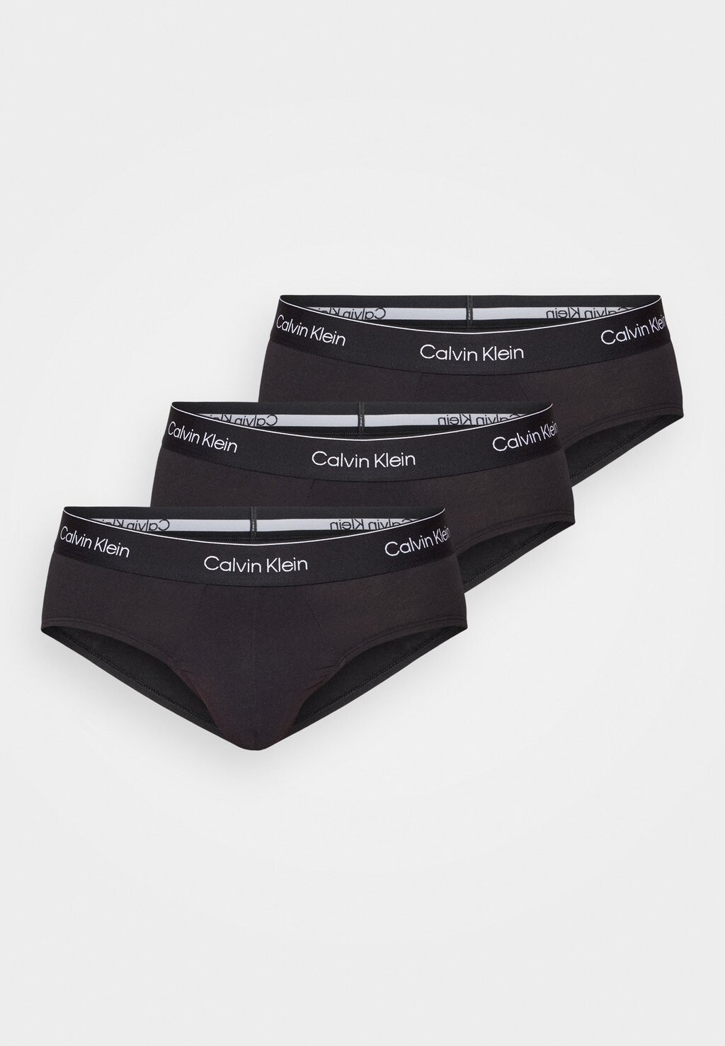 

Трусы MODERN STRETCH HIP BRIEF 3 PACK Calvin Klein Underwear, черный