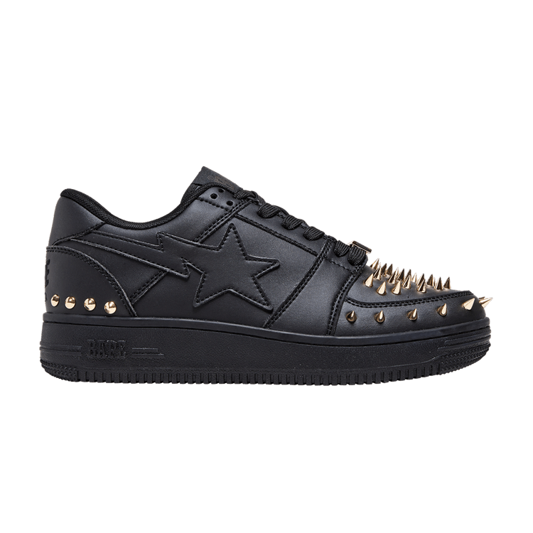

Кроссовки BAPE Bapesta Studded 'Black', черный