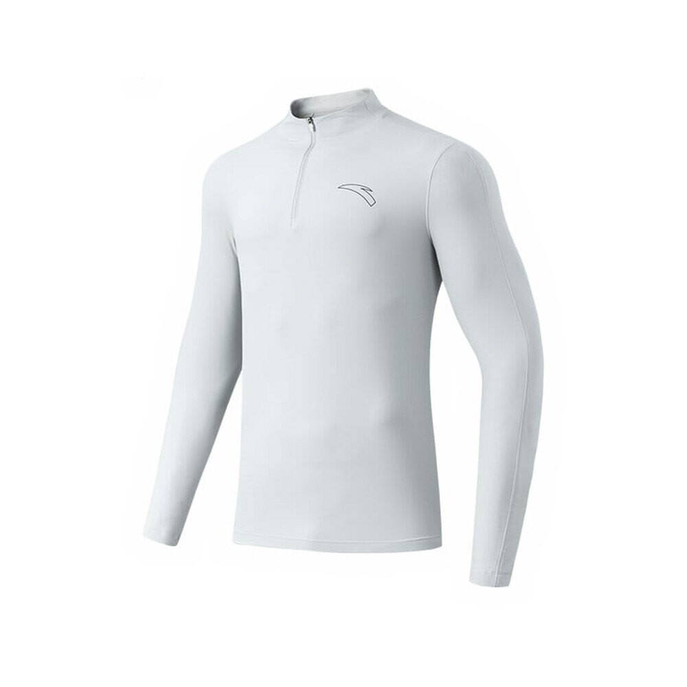 

Футболка Anta Running Half Zip, серый