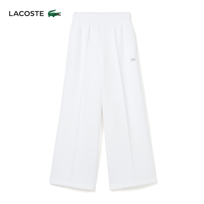 

Брюки широкие Lacoste женские, белый