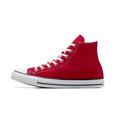 Кроссовки Nike Converse Chuck Taylor All Star High Top Unisex Shoe, красный