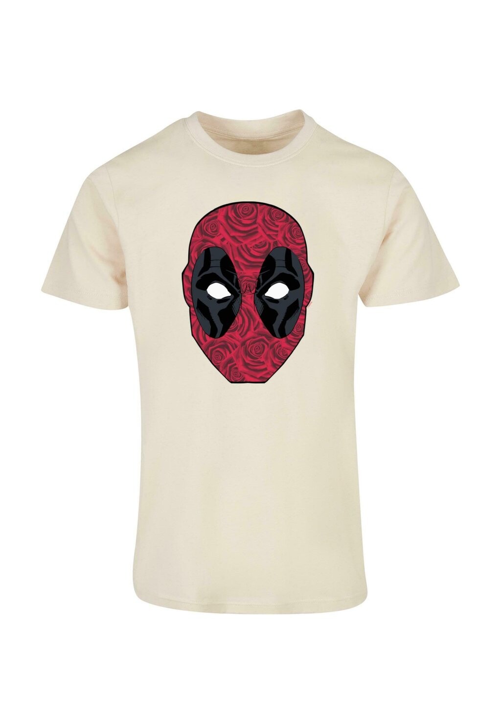 

Футболка с принтом DEADPOOL HEAD OF ROSES ABSOLUTE CULT, песочный