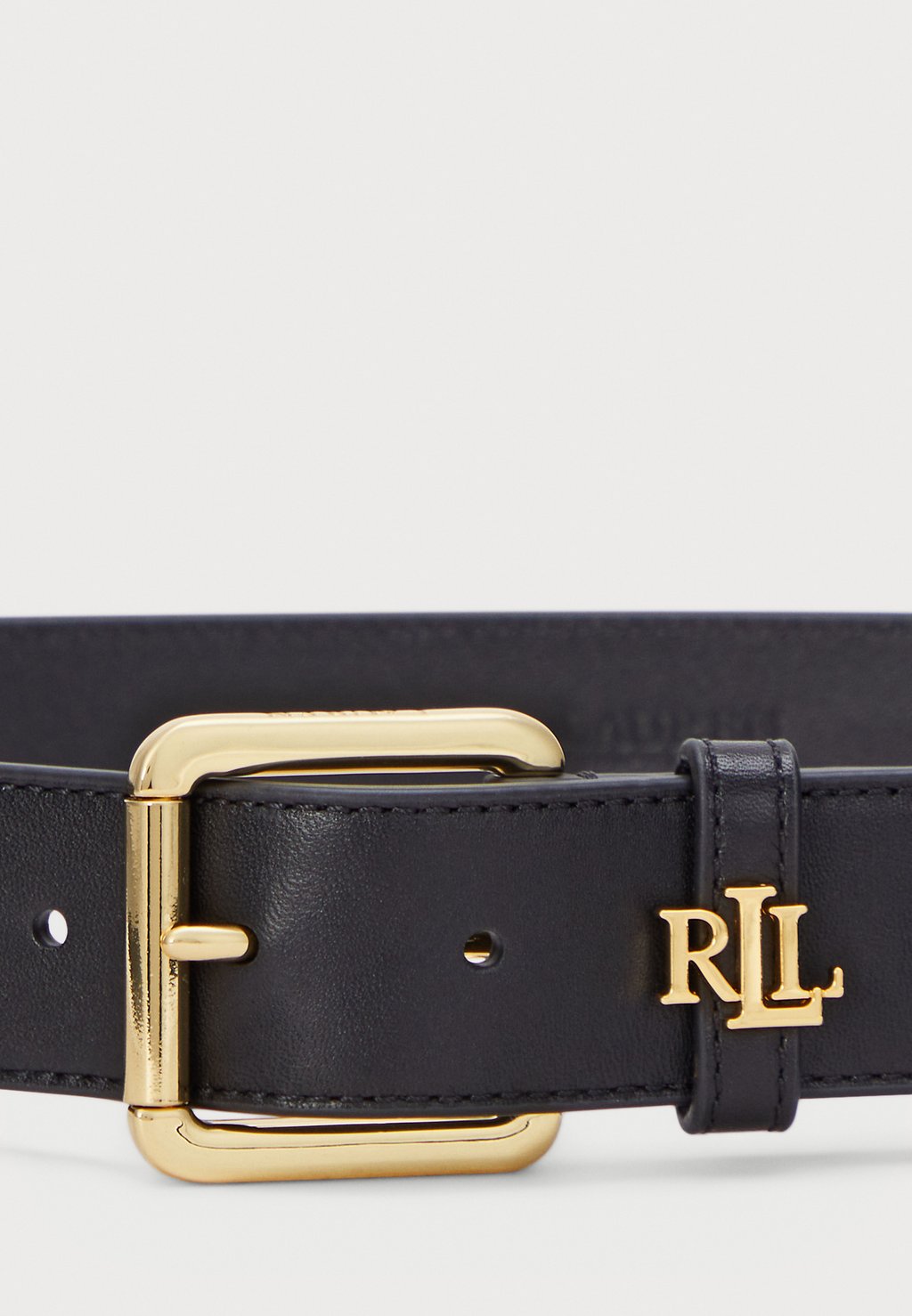 

Ремень LOGO KEEPER BELT MEDIUM Lauren Ralph Lauren, черный