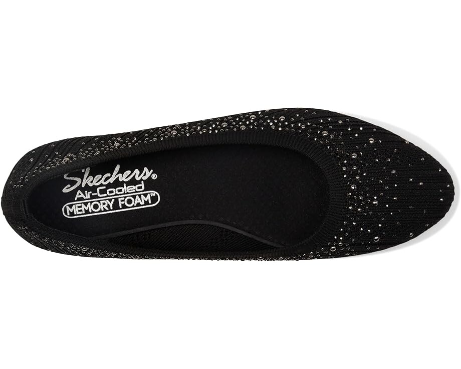 Туфли на плоской подошве SKECHERS Cleo 2.0 - Glitzy Daze, цвет Black Sparkle — фото 2