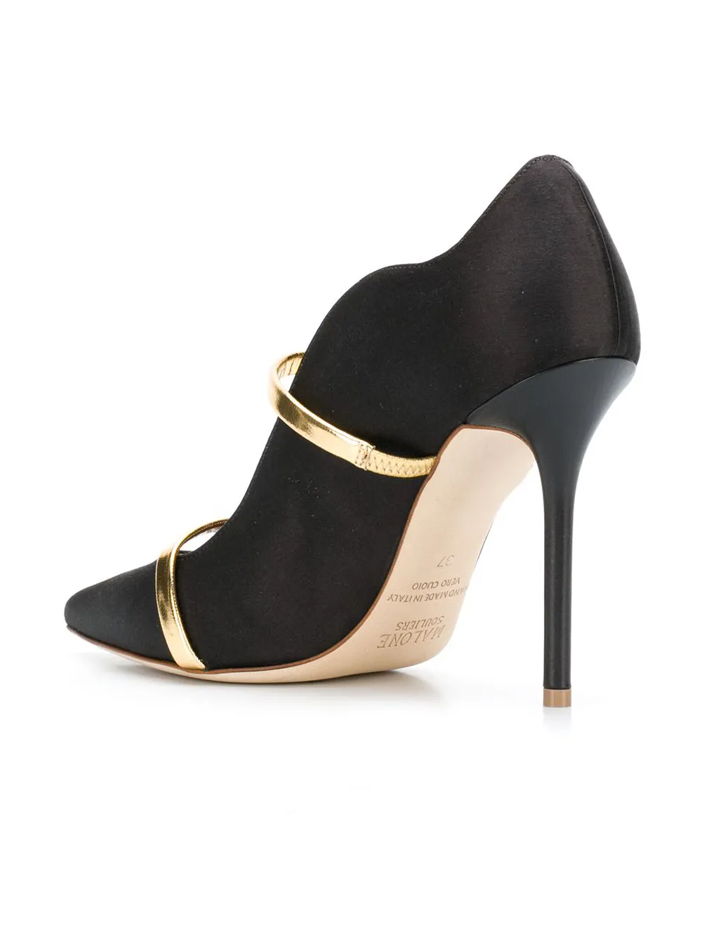 Туфли-лодочки Maureen 100 Malone Souliers, черный — фото 3