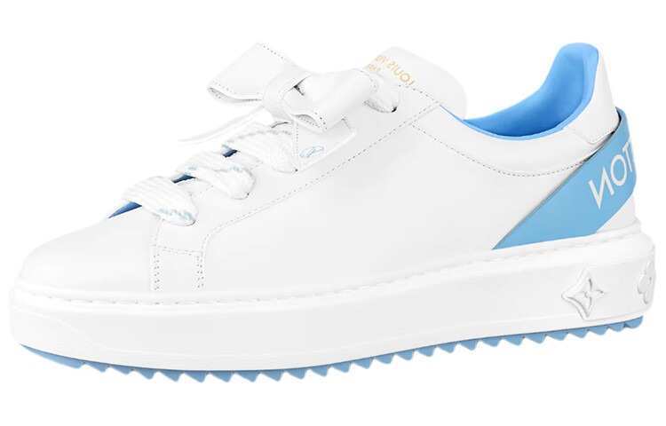 Кроссовки LOUIS VUITTON Time Out Sneakers 'White With Blue' Women's
