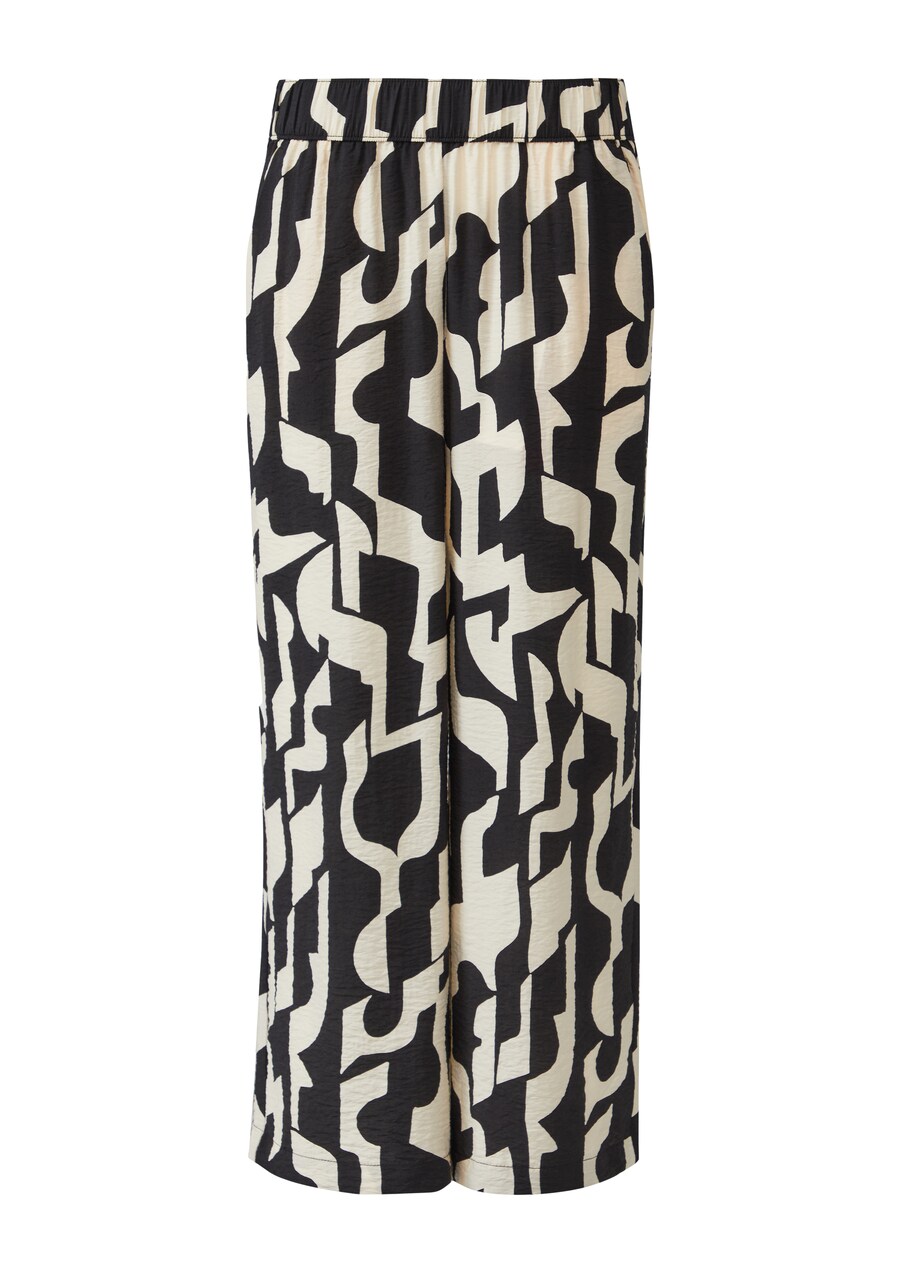 

Широкие брюки s.Oliver, Black