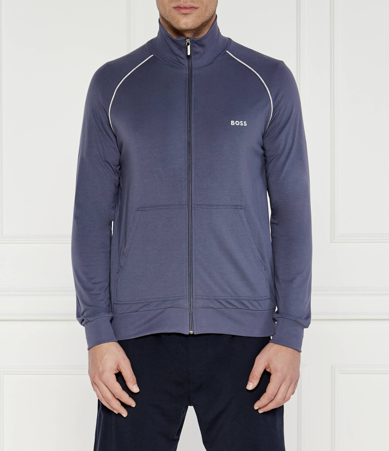 

Толстовка BOSS BLACK Mix&Match Regular Fit stretch, синий
