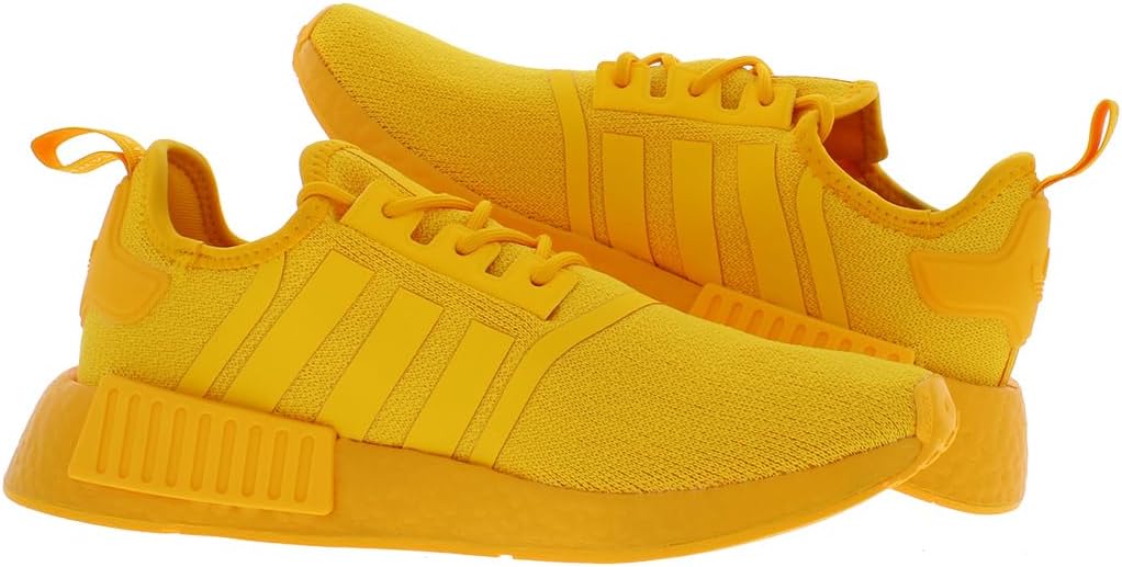 Кроссовки adidas NMDr1 для мужчин, черный/желтый/золотой — фото 3