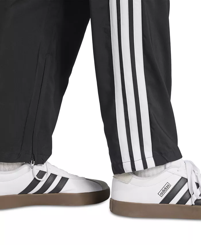 Мужские брюки Stanford Essential с тремя полосками и открытым низом adidas, мультиколор — фото 4