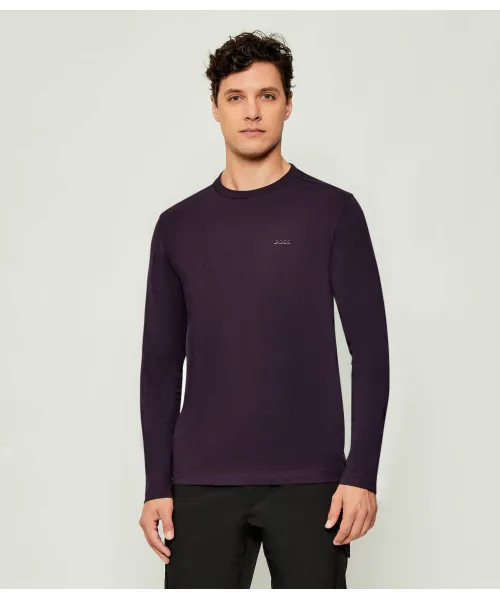

Футболка с длинным рукавом длинная Regular fit Boss Green, фиолетовый