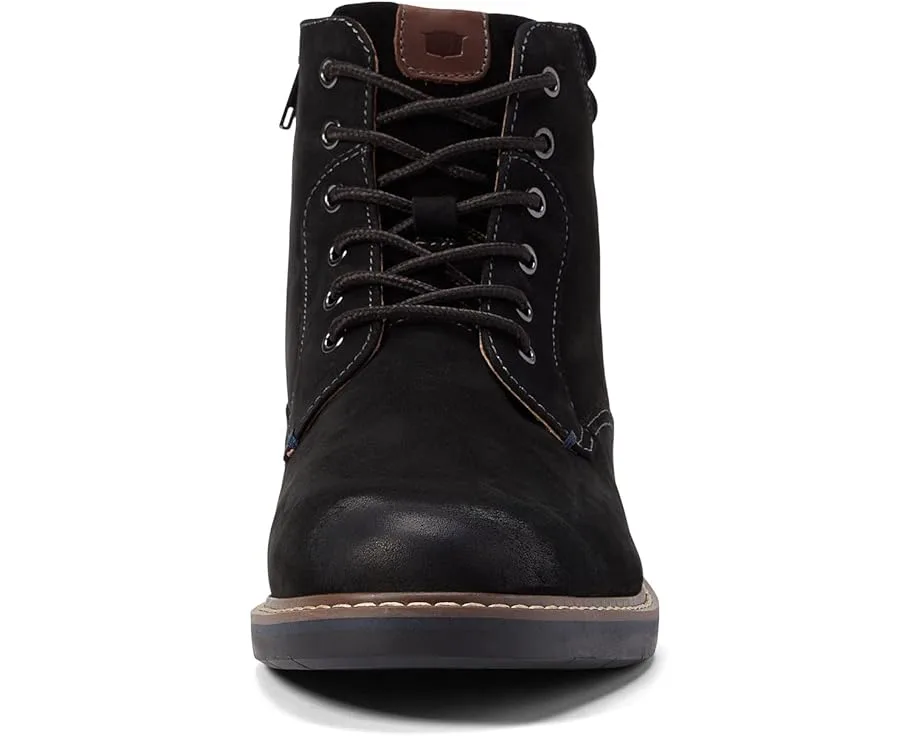 Ботинки Florsheim Norwalk Plain Toe Lace-Up Boot, Black Milled Nubuck — фото 2