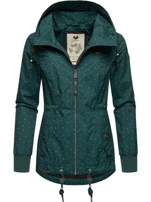 

Переходная куртка данка в горошек Ragwear, синий