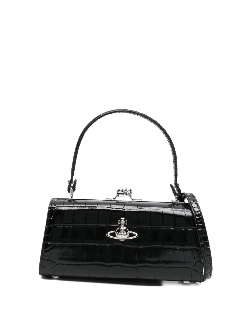 

Мини-сумка Doll XL с логотипом-табличкой Vivienne Westwood, черный