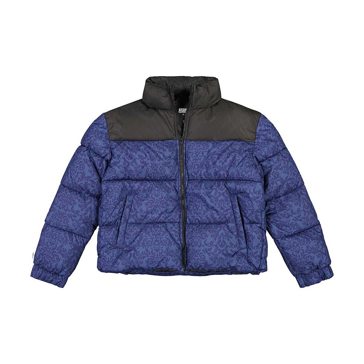 

Пуховик AOP Retro Puffer Jacket Urban Classics, цвет Flaschengrün