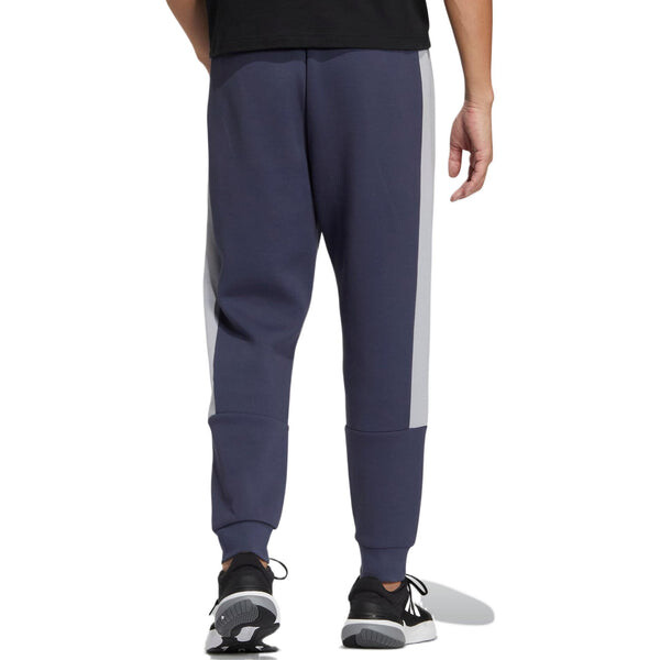 Спортивные штаны Men's adidas St Blok Knpnt Logo Printing Elastic Waistband Bundle Feet Sports Pants/Trousers/Joggers Blue, синий — фото 3
