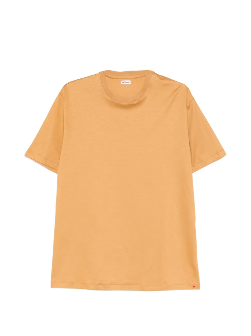 

Футболка с круглым вырезом Kiton, желтый