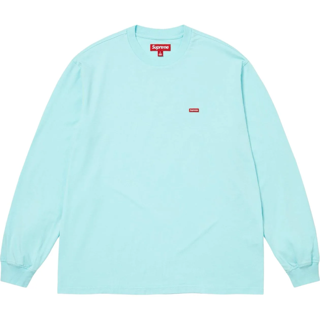 Футболка с длинным рукавом SS26 WEEK1 Small Box Unisex Supreme, синий
