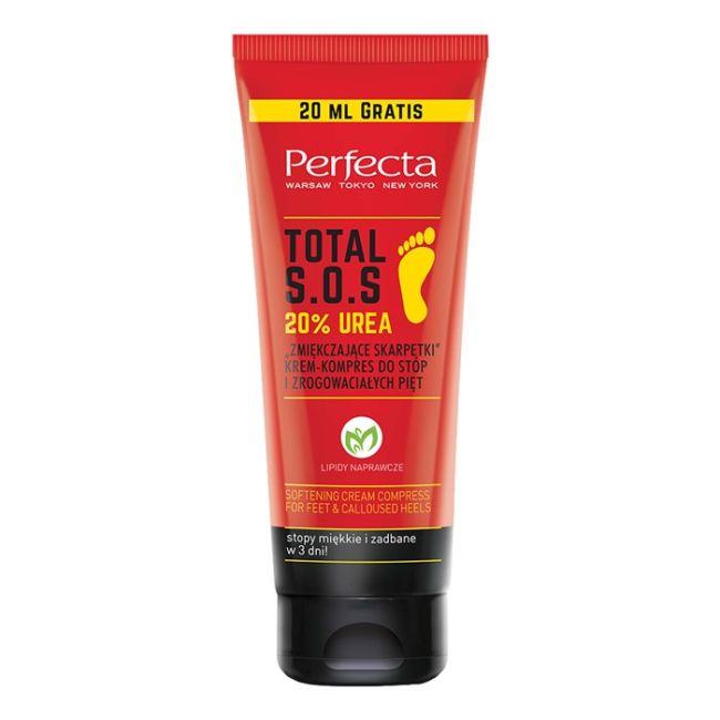 

Perfecta total sos 20% мочевина крем для ног и пяток, 120 мл