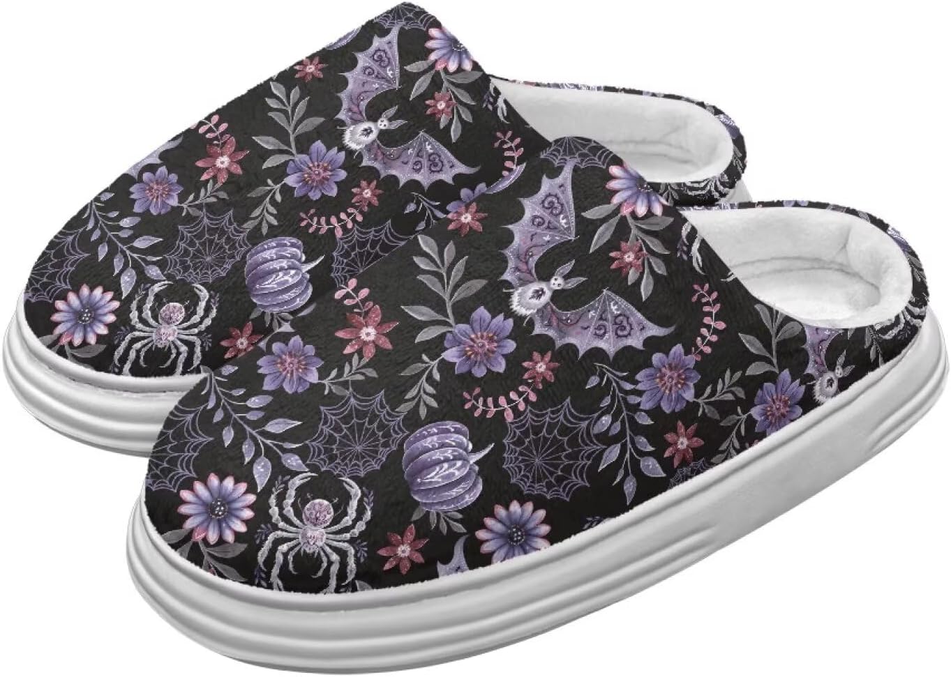 

Домашние тапочки Chririnla для женщин и мужчин с эффектом памяти, толстая EVA подошва, мягкие, без застежки, противоскользящие, уютные, для дома и улицы, фиолетовый