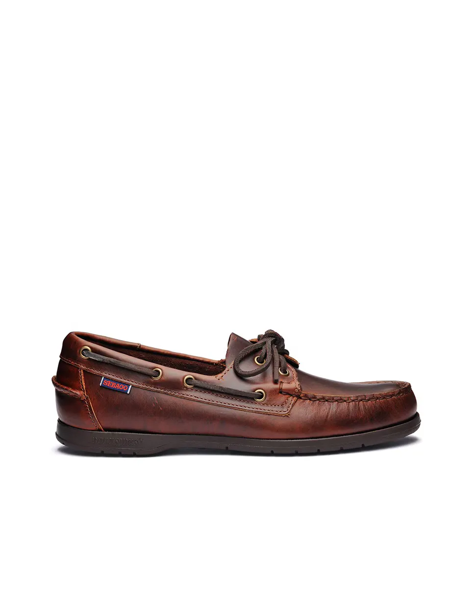 

Sebago мужские коричневые кожаные топсайдеры, коричневый