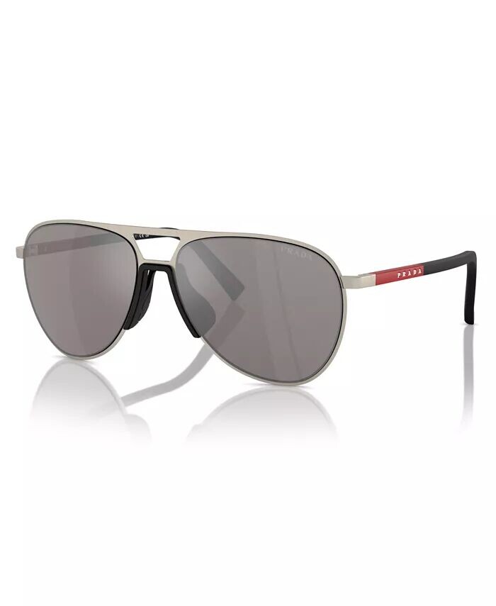 

Мужские солнцезащитные очки PS 53ZS PRADA LINEA ROSSA, коричневый