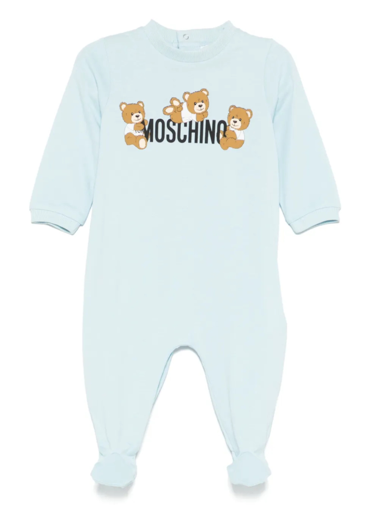 

Moschino Kids пижама с логотипом, синий