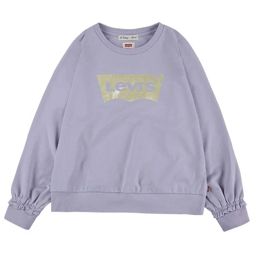 

Толстовка Levi's Raglan Crew, фиолетовый