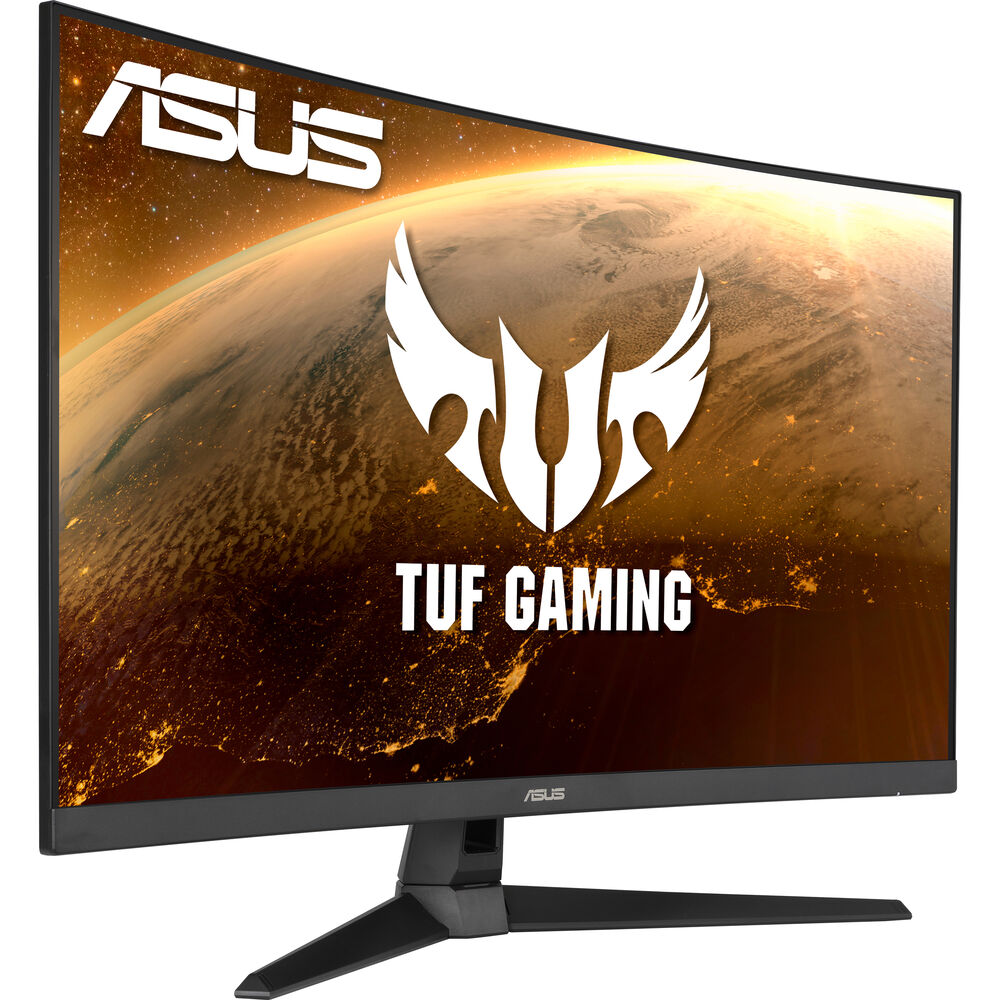 

Игровой монитор ASUS TUF Gaming VG32VQ1B с диагональю 31,5 дюйма, соотношением сторон 16:9, изогнутым QHD VA-дисплеем и частотой обновления 165 Гц, поддержкой FreeSync