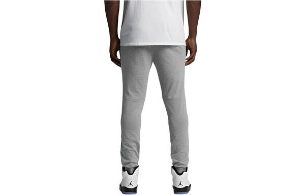 Спортивные штаны Air Jordan Elastic Waistband Bundle Feet Sports Pants Men's Grey, серый — фото 2