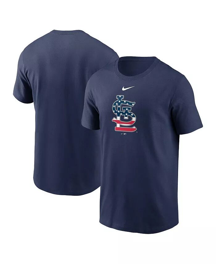 

Мужская темно-синяя футболка St. Louis Cardinals Americana Nike