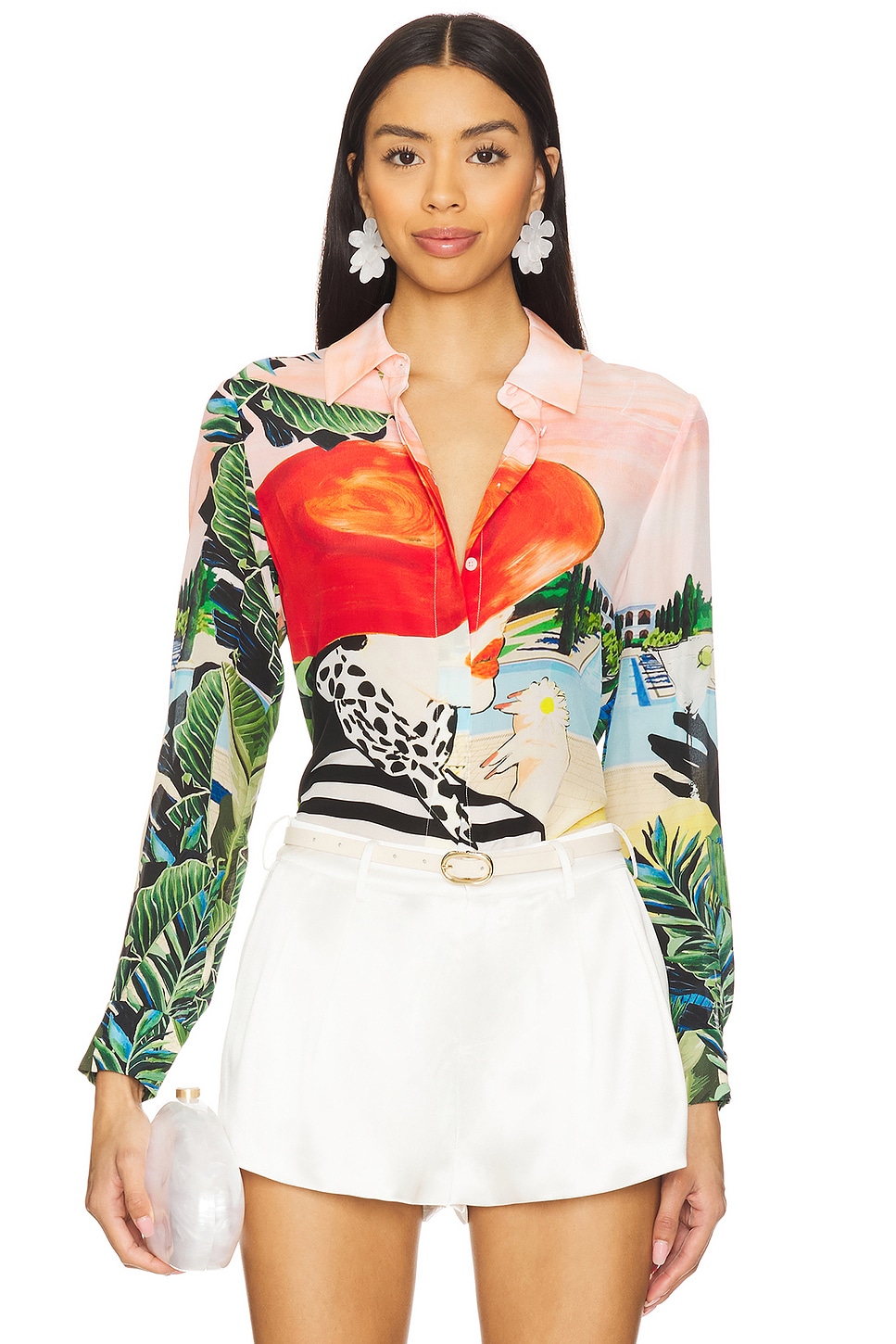 

Топ Willa от Alice + Olivia, palm beach