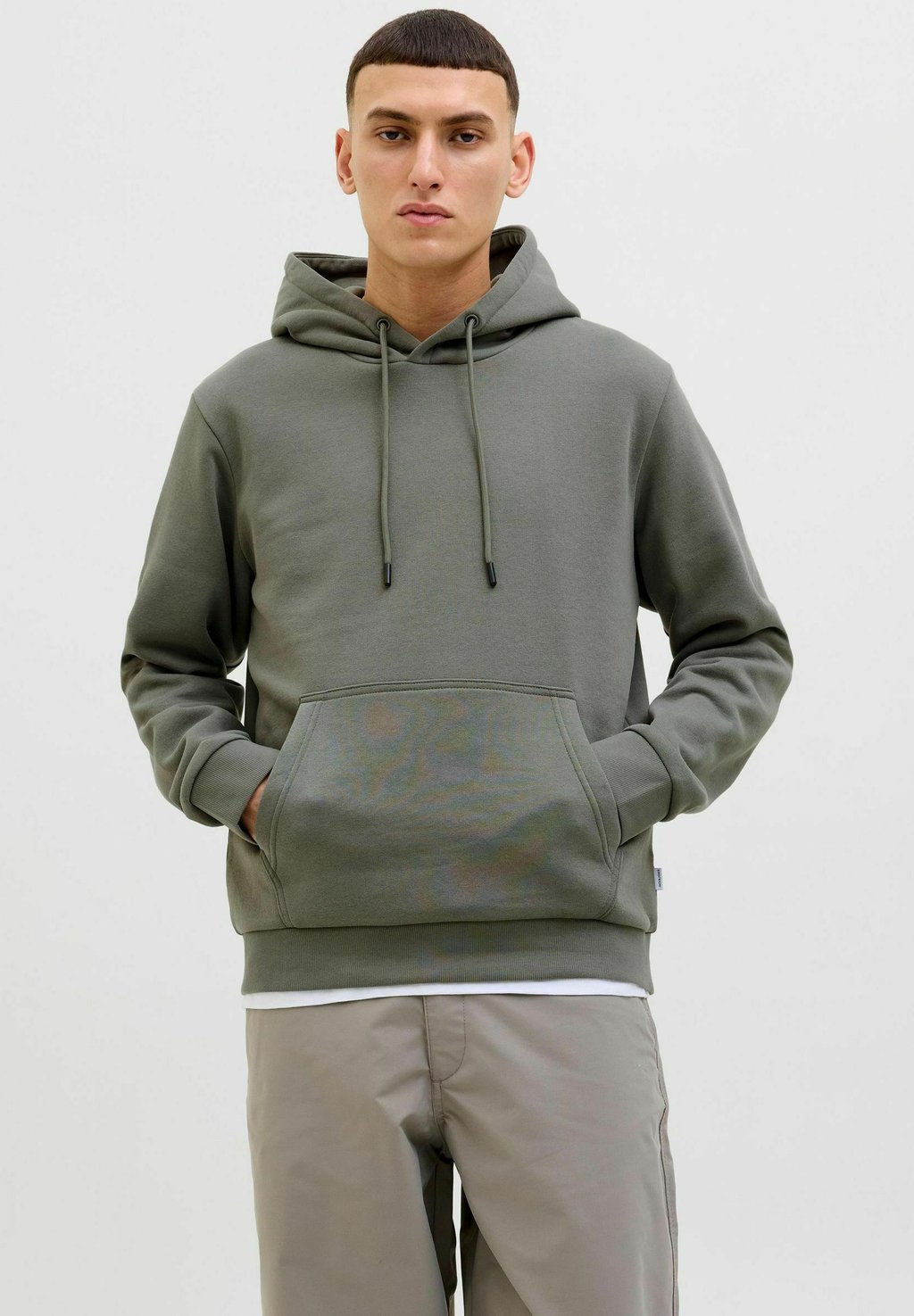 

Толстовка Hoodie Jack & Jones, светло-серый