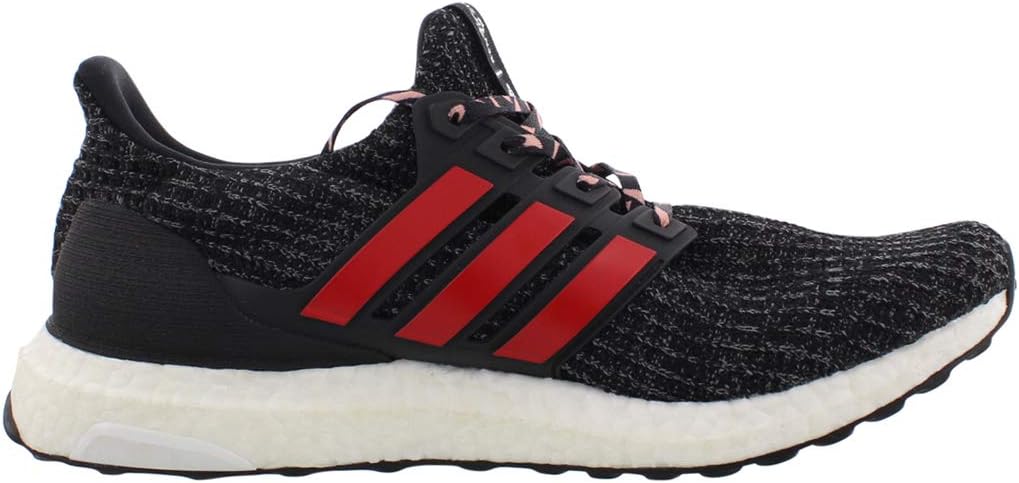 Мужские кроссовки Adidas Ultraboost 1.0, черный/серый/алый — фото 2