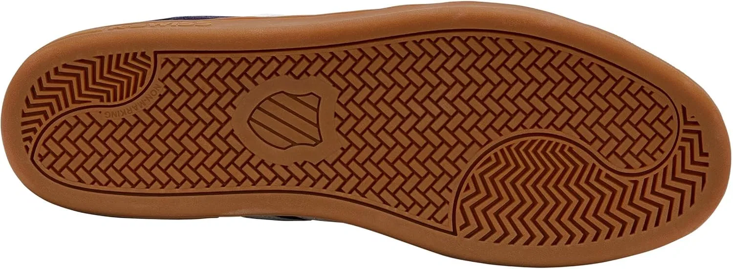 Мужские кроссовки K-Swiss Court Tiebrk II, Naval Academy Bright White Gum — фото 4