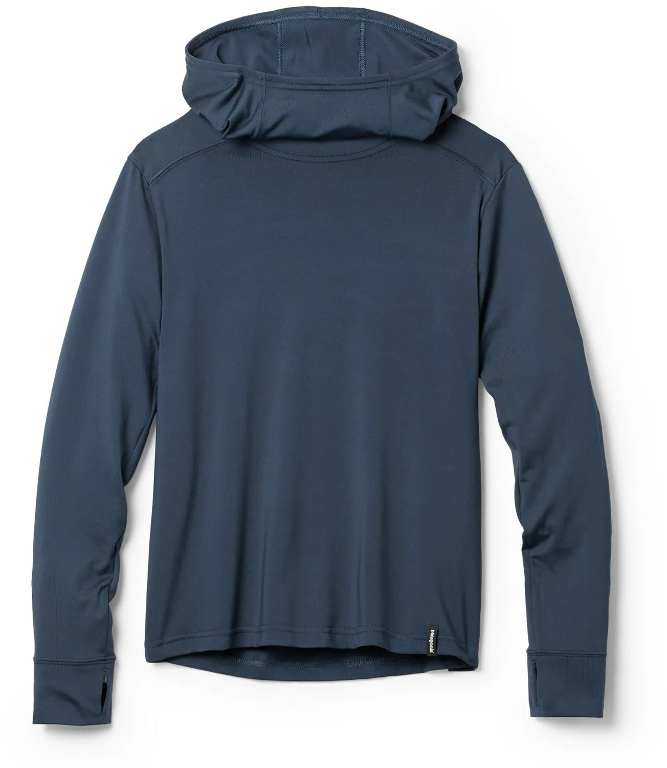 

Худи с капюшоном из капиленового шелкового веса для детей Patagonia, New Navy