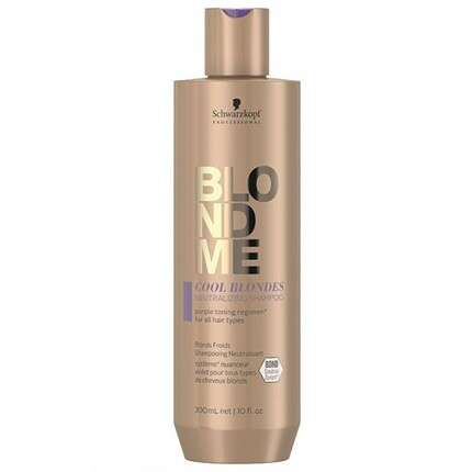 

Blondme Cool Blonde Нейтрализирующий шампунь, объем 300 мл Schwarzkopf